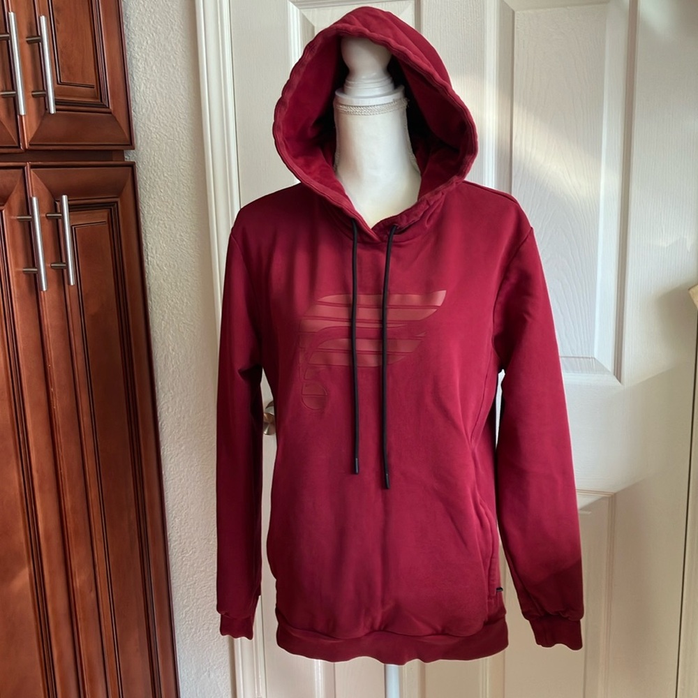 YK2 Fabletics women’s Red Hoodie with Logo Size:M